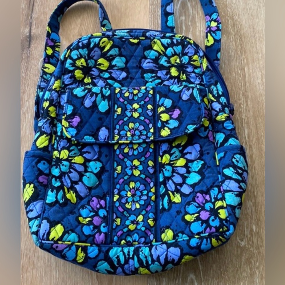 Vera Bradley Indigo Pop Backpack